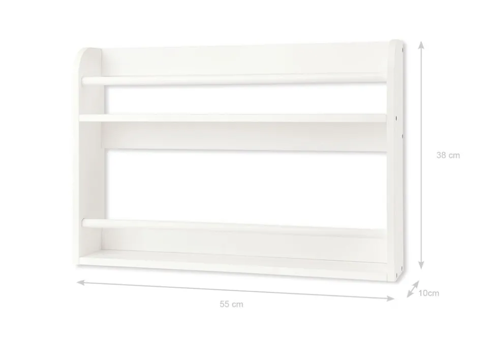 Wand-Kinderbücherregal 'Jori'