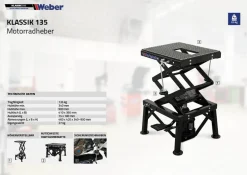 Weber Motorradheber Weber Klassik Serie - 135