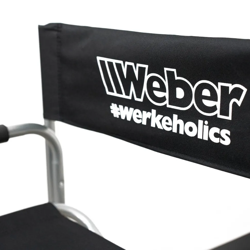 Weber #Werkeholics Regiestuhl schwarz