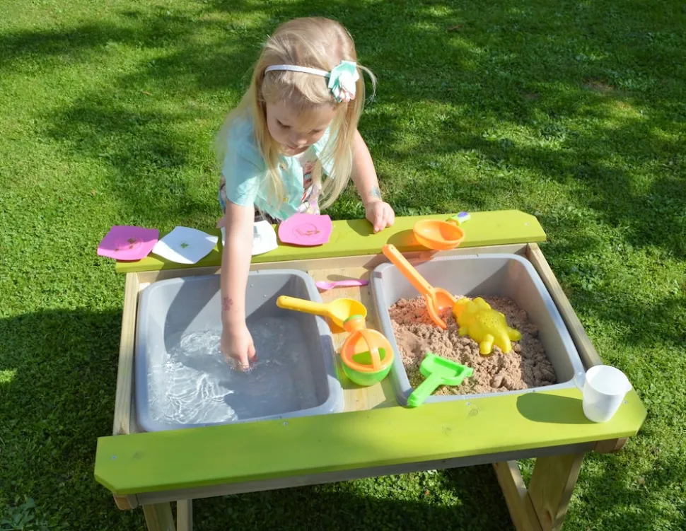 Wendi Toys Sand Wasser Picknick Tisch inkl. Bänken Wannen