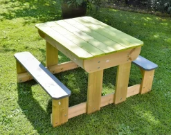 Wendi Toys Sand Wasser Picknick Tisch inkl. Bänken Wannen