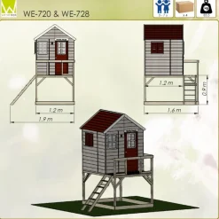 Wendi Toys Spielhaus Storch