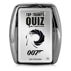 Winning Moves James Bond Cluedo & Top Trumps Quiz Bundle – deutschsprachiges 007 Spielset