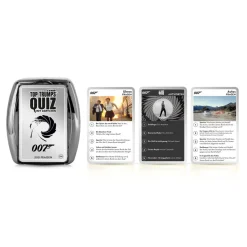 Winning Moves James Bond Cluedo & Top Trumps Quiz Bundle – deutschsprachiges 007 Spielset