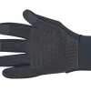 Winter Fahrradhandschuhe, wasserabweisendes und winddichtes Material, Relfektionselemente, Fleecefütterung, Größe: S/M, Farbe: schwarz