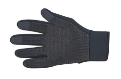 Winter Fahrradhandschuhe, wasserabweisendes und winddichtes Material, Relfektionselemente, Fleecefütterung, Größe: S/M, Farbe: schwarz