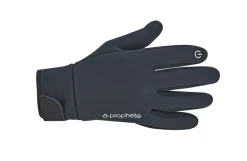 Winter Fahrradhandschuhe, wasserabweisendes und winddichtes Material, Relfektionselemente, Fleecefütterung, Größe: S/M, Farbe: schwarz