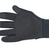 Winter Fahrradhandschuhe, wasserabweisendes und winddichtes Material, Relfektionselemente, Fleecefütterung, Größe: L/XL, Farbe: schwarz