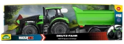 WORXX Traktor Deutz-Fahr Agrotron 7250 TTV mit Anhänger, Schaukarton
