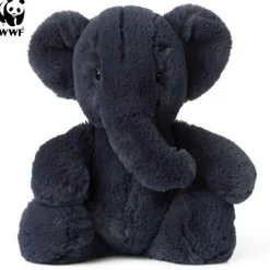 WWF Cub Club - Ebu der Elefant (anthrazit, 29cm) Kuscheltier Stofftier für Kleinkinder Elephant