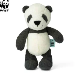 WWF Cub Club - Panu der Panda (22cm) mit Glöckchen Kuscheltier Stofftier für Kleinkinder