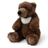 WWF - ECO Plüschtier - Grizzlybär (25cm) lebensecht Kuscheltier Stofftier Plüschfigur