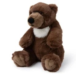 WWF - ECO Plüschtier - Grizzlybär (25cm) lebensecht Kuscheltier Stofftier Plüschfigur