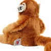 WWF Plüschtier - Affenbaby hellbraun (23cm) lebensecht Kuscheltier Stofftier Affe Äffchen