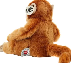 WWF Plüschtier - Affenbaby hellbraun (23cm) lebensecht Kuscheltier Stofftier Affe Äffchen