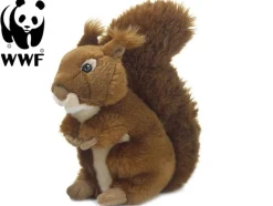 WWF - Plüschtier - Eichhörnchen (23cm, sitzend) lebensecht Kuscheltier Stofftier