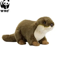 WWF Plüschtier Europäischer Fischotter (20cm) lebensecht Kuscheltier Stofftier