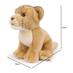 WWF - Plüschtier - Löwin (sitzend, 22cm) Limited Edition Kuscheltier Stofftier Löwe