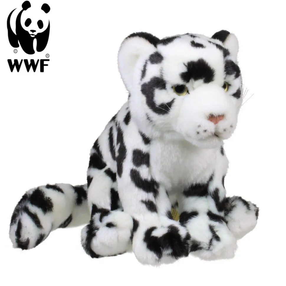 WWF Plüschtier Schneeleopard (weich, 19cm) Kuscheltier Stofftier