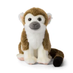 WWF - Plüschtier - Totenkopfäffchen (sitzend, 23cm) lebensecht Kuscheltier Stofftier Plüschfigur