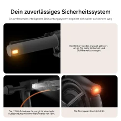 Xiaomi Electric Scooter 6 Lite E-Scooter (max. 25 km/h, bis zu 25 km, Tragfähigkeit 100kg, 500W, Blinker)