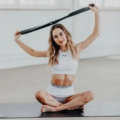 YEAZ Fitness- und Yoga-Band + Öse FEEL PRO