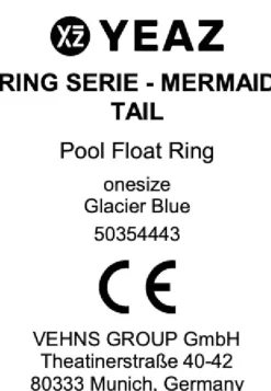 YEAZ Schwimmring RING SERIE - MERMAID TAIL