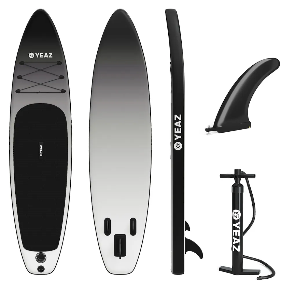 YEAZ SUP Board BLACK SANDS BEACH - EXOTRACE PRO -