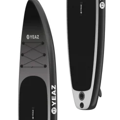YEAZ SUP Board und Kit BLACK SANDS BEACH - EXOTRACE PRO - SET