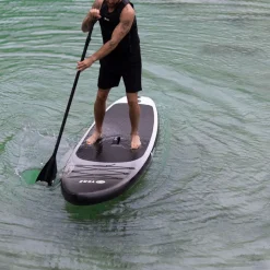 YEAZ SUP Board und Kit BLACK SANDS BEACH - EXOTRACE PRO - SET