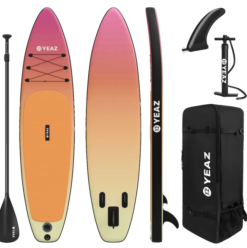 YEAZ SUP Board und Kit PARADISE BEACH - EXOTRACE - SET