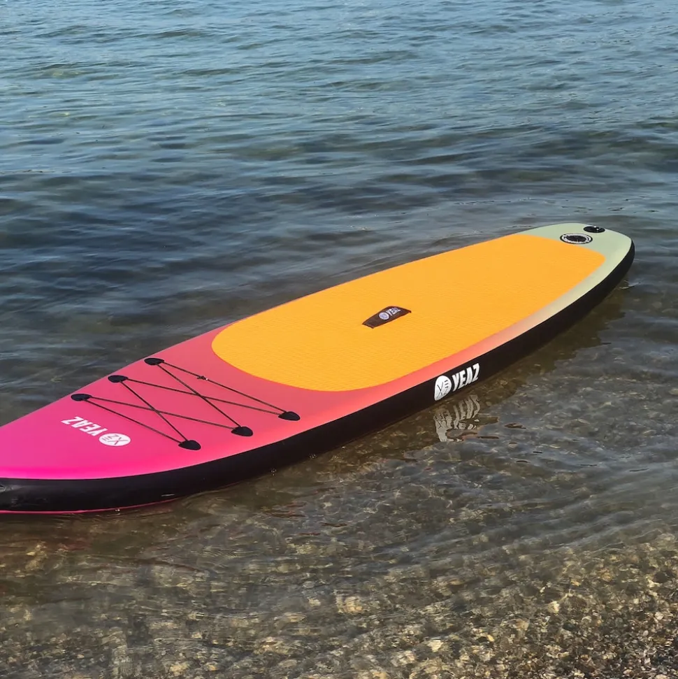 YEAZ SUP Board und Kit PARADISE BEACH - EXOTRACE - SET