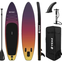 YEAZ SUP Board und Kit SUNSET BEACH - EXOTRACE - SET