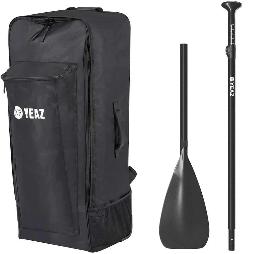 YEAZ Trolley-Rucksack und Carbon-Paddel KIT PRO