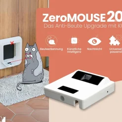 ZeroMOUSE 2.0 – Mauserkennung: Katzenklappen-Erweiterung für Beute- und Chiperkennung