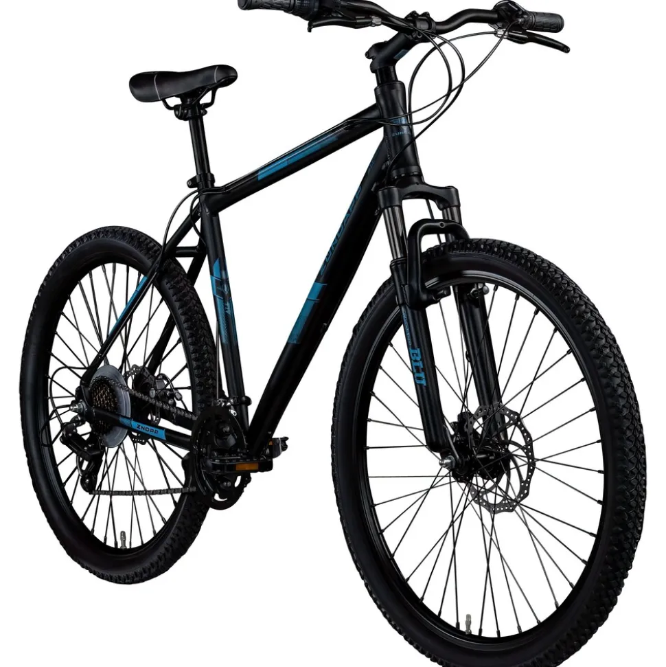 Zündapp Blue 4.0 Mountainbike Hardtail 27,5 Zoll Fahrrad 175 - 180 cm mit 21 Gängen MTB Shimano