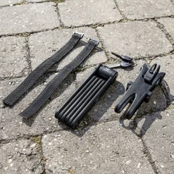 Zündapp Fahrradschloss Faltschloss Rahmenschlösser Fahrrad E Bike Schloss 85 cm diebstahlsicher