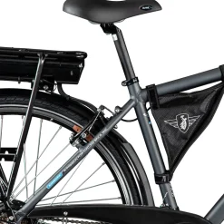 Zündapp Fahrradtasche für den Fahrrad Rahmen Tasche Oberrohrtasche Rahmentasche Radtaschen mit Klett und Reißverschluss