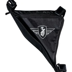 Zündapp Fahrradtasche für den Fahrrad Rahmen Tasche Oberrohrtasche Rahmentasche Radtaschen mit Klett und Reißverschluss