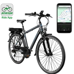 Zündapp Green 7.7 E-Bike Herren Trekkingrad 28 Zoll Pedelec 155 - 185 cm Trekkingbike mit 21 Gang E Fahrrad StVZO Tourenrad