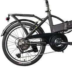 Zündapp Green 1.0 20 Zoll Elektro Klapprad für Erwachsene 150 - 180 cm 6 Gang E Klappfahrrad E Bike Faltrad Pedelec StVZO