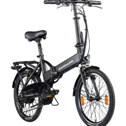Zündapp Green 1.0 20 Zoll Elektro Klapprad für Erwachsene 150 - 180 cm 6 Gang E Klappfahrrad E Bike Faltrad Pedelec StVZO