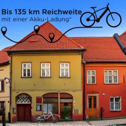 Zündapp Longtail M400 E Bike Lastenrad bis 180 kg 24 Zoll Elektrofahrrad 160-195 cm Mittelmotor Cargo Elektro Fahrrad 7 Gänge Pedelec