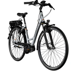 Zündapp X200 E Bike Damenfahrrad 155 - 180 cm Stadtrad Pedelec 7 Gang Shimano Schaltung Cityrad mit Bosch Mittelmotor Hollandrad