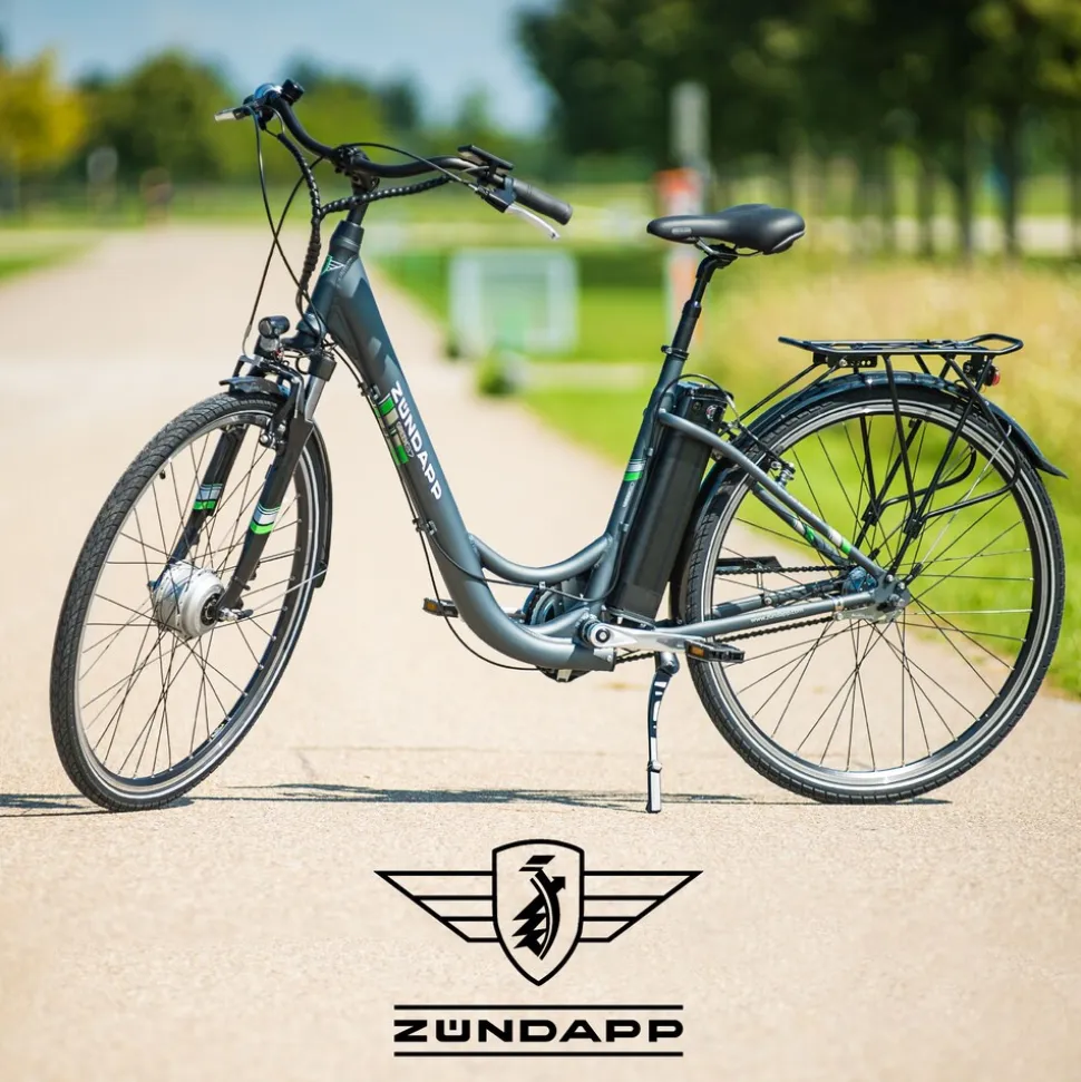 Zündapp X600 E Bike Damenfahrrad 155 - 180 cm Stadtrad Pedelec 7 Gang Shimano Schaltung Cityrad mit Bosch Mittelmotor Hollandrad