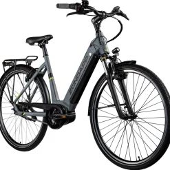 Zündapp X600 E Bike Damenfahrrad 155 - 180 cm Stadtrad Pedelec 7 Gang Shimano Schaltung Cityrad mit Bosch Mittelmotor Hollandrad