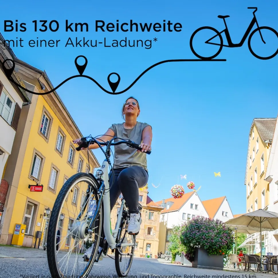 Zündapp Z503 E Bike Damen ab 155 cm Damenfahrrad 28 Zoll Pedelec mit tiefem Einstieg retro Elektrofahrrad 7 Gang Schaltung E Fahrrad Stadtrad StVZO