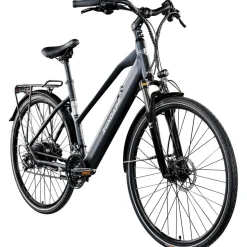 Zündapp Z810 E Bike Damen Trekkingrad ab 165 cm Elektrofahrrad 550 Wh Pedelec Trekking Rad Fahrrad mit 8 Gang und Beleuchtung StVZO