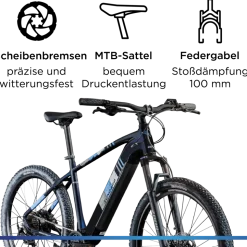 Zündapp Z808 E Bike Mountainbike 27,5