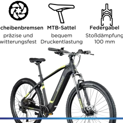 Zündapp Z808 E Bike Mountainbike 29
